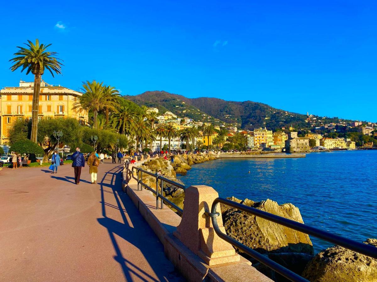 Casa Genovese, Splendido Appartamento In Centro A Rapallo Kültér fotó