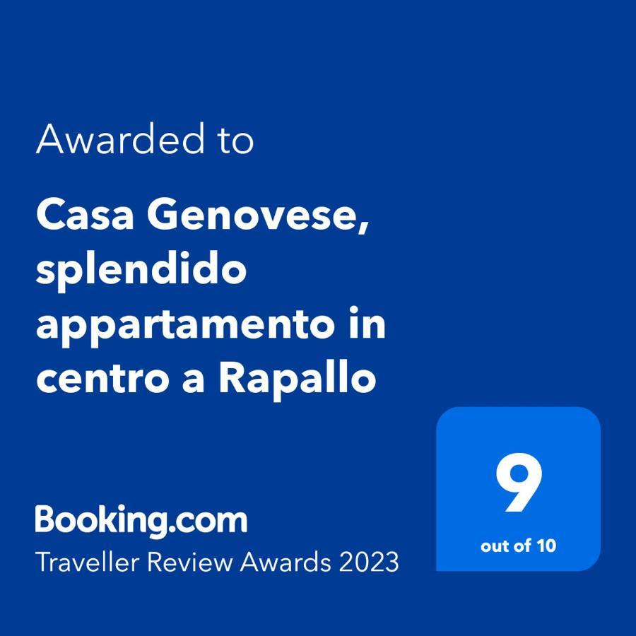 Casa Genovese, Splendido Appartamento In Centro A Rapallo Kültér fotó